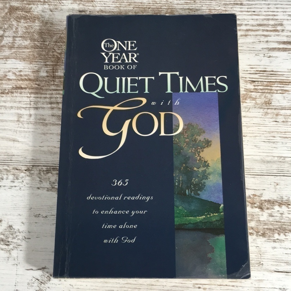 The One Year Book of Quiet Times with God Jill Briscoe 1997 Devotional